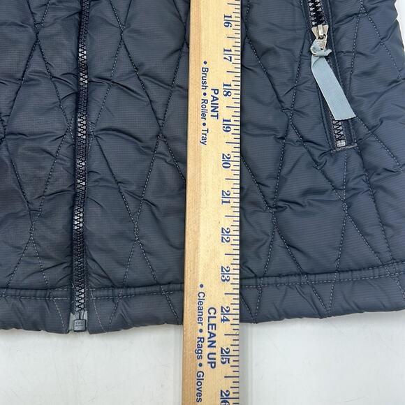 VINTAGE PATAGONIA JACKET WOMEN SIZE MEDIUM BERNESE FLEECE QUILTED FULL ZIP BLACK - Picture 8 of 12